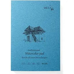 Блокнот-склейка для акварелі AUTHENTIC A4 280г/м2 35л SM-LT Art