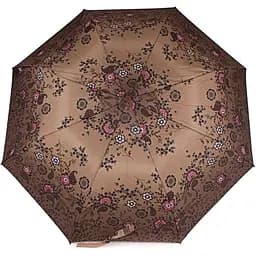 Женский складной зонтик полуавтомат Airton 101 см коричневый