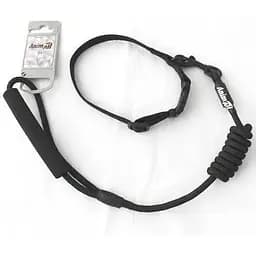 Нашийник з повідцем для собак AnimAll S, 0.8 x 120 см, чорний