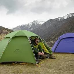 Намет двомісний Naturehike Cloud Peak 2 (NH17K240-Y) темно-зелений - мініатюра 4