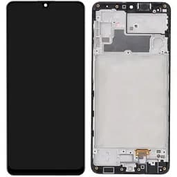Дисплей Samsung M325 Galaxy M32 чорний, OLED (Small LCD), з рамкою
