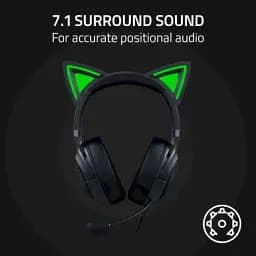 Навушники з мікрофоном Razer Kraken Kitty V2 Black (RZ04-04730100-R3M1) - мініатюра 6