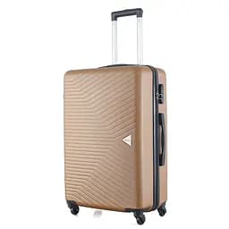 Валіза середня Semi Line 24 дюйми (M) дюйми (M) ABS-Plastic Brown (T5693-2)