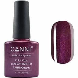 Гель-лак Canni Color Coat Soak-off UV&LED 196 сливовый перламутр 7.3 мл