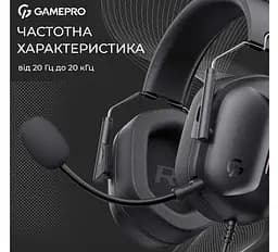 Игровые наушники GamePro HS-1350-B Genesis Hunter Black - мініатюра 11
