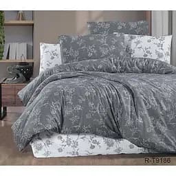 Комплект постельного белья TAG Tekstil с компаньоном Евро 000210296 (R-T9186)