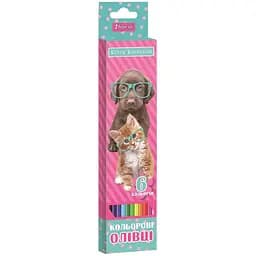 Карандаши цветные 1 Вересня Keith Kimberlin, 6 цветов (290628)