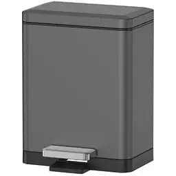 Мусорное ведро Koer TC-010315-07 с плавным закрытием прямоугольное 15 л графит (KR5604) 