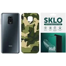 Захисна гідрогелева плівка SKLO Back (тил) Camo для Xiaomi Redmi 9C Зелений / Army Green