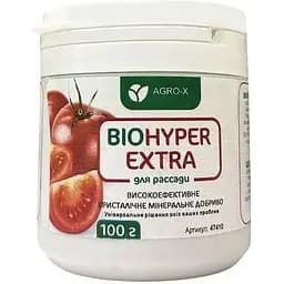 Минеральное удобрение Agro-x Biohyper extra Биохайпер Экстра для рассады 100 г (47410)