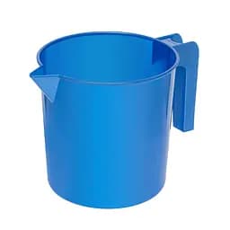 Стакан мірний пластмасовий з ручкою для харчових продуктів 1750 мл Irak Plastik Синій 87563