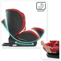 Автокрісло Kinderkraft Myway Isofix 0-36 кг Grey - мініатюра 9