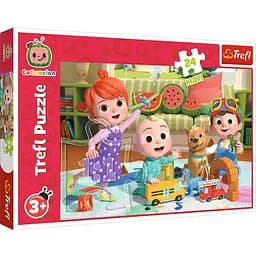 Пазлы Trefl Готовые к приключениям Кокомелон Maxi 24 элементов