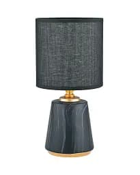 Настільна лампа Zuma Line Ceri E14 1x40W IP20 чорна