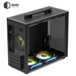 Корпус QUBE BRING ARGB Black (BRING_GBNU3) Без БП - мініатюра 10