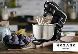 Кухонний комбайн Mozano професійний тістоміс Kitchen Machine 2300 Вт чаша 6,2 л Black Кулінарна книга в подарунок - мініатюра 6