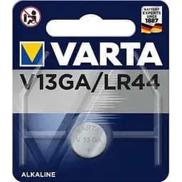 Батарейки AG13/LR44, Varta, 1 шт, Blister (04276101401)