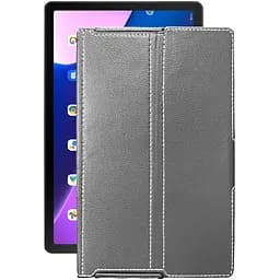 Чехол StatusCASE из экокожи для планшета Lenovo Tab M10 Plus (3rd) Серый