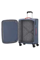 Валіза 67 См American Tourister CLOUDRIDER STONE BLUE 67x44x26(28) MJ4*01005 - мініатюра 2
