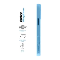 Чехол Apple iPhone 16 Pro Max, Unit MagSafe, голубой, прозрачный, магсейф, противоударный, магнитный, панель-накладка с поддержкой MagSafe, с поддержкой беспроводной зарядки, TPU+PC, защита всего корпуса, ударопрочный, ArmorStandart (ARM78720) - мініатюра 3