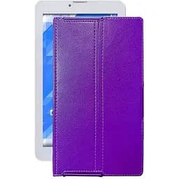 Чохол StatusCASE з екошкіри для планшету Pixus Play V4.0.7 3G Фіолетовий
