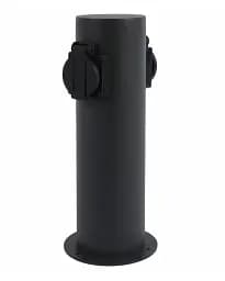 Стовпчик з розетками Goldlux 327956 Elektri IP44 Bk