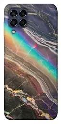 Чехол Demsky Радужный мрамор для Samsung Galaxy M33 5G