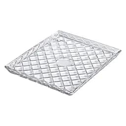 Блюдо для закусок Lirmartur скляне 24,5*20,5*2 см, diamond Yiwu HP-YH-39
