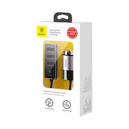 Автомобільний зарядний пристрій Baseus Enjoy Together 4-in-1 Black CCTON-01 - мініатюра 3