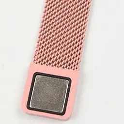 Ремінець Milanese Loop Design для Xiaomi Mi Band 7 Peach - мініатюра 3