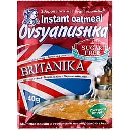 Каша Овсянушка Британіка з вершками 40 г (556219)