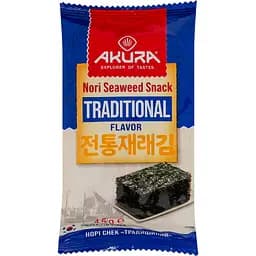Норі снек Akura Традиційний 4.5 г