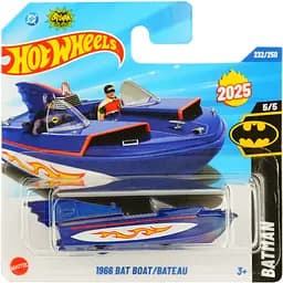 Базова машинка Hot Wheels Batman 1966 Bat Boat/Bateau синя (5785) HYW57-N522