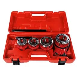 Набор клепов с трещоткой Haisser 1/2", 3/4", 1", 1,1/4" 4 шт. (133147)