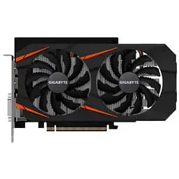 Видеокарта Gigabyte GTX 1060 6Gb Windforce OC (GV-N1060WF2OC-6GD) (GDDR5, 192 bit, PCI-E 3.0 x16) Б/у
