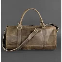 Шкіряна сумка Harper темно-коричнева Crazy Horse