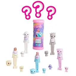 Міні-лялька-сюрприз Barbie "Cutie Reveal" серії "Mini BarbieLand" — м’які та пухнасті (JCR15)