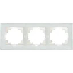 Рамка Brille тройная зеленая (стекло) NB-3F gr