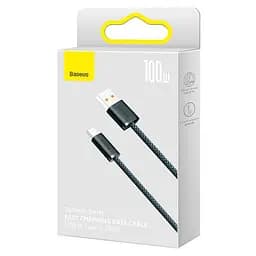 Кабель Baseus Type-C Dynamic Series Fast Charging Data Cable 1 м 100W 6A - мініатюра 2