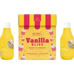 Набір INTRA Sweet Vanilla: гель-крем для душу та ванни 250 мл + лосьйон для тіла 250 мл
