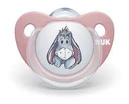 Пустышка силиконовая Nuk Disney Winnie Осел, ортодонтическая (3952379)