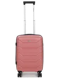 Валіза маленька S поліпропілен Worldline Airtex 282 46л 54×36×23см Рожеве золото - мініатюра 2