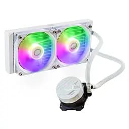 Система охолодження для комп’ютерного процесора Cooler Master MasterLiquid 240L Core MLWD24M-A18PZ-RW RGB/White