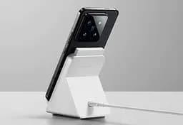 Бездротовий зарядний пристрій Xiaomi80W Adaptive Wireless Charging Stand BHR8304GL White 4999грн - мініатюра 3