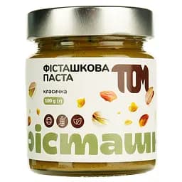 Паста фісташкова TOM Класична 180 г (948609)