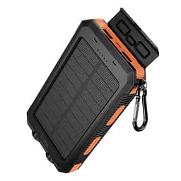 Power bank Hoco J164 8000mAh c LED ліхтариком на сонячній панелі чорний - мініатюра 5