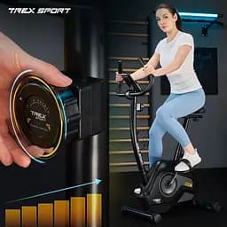 Велотренажер Trex Sport TX-400MB RECK магнітний сірий - мініатюра 2