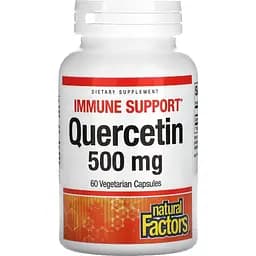 Кверцетин Natural Factors Quercetin 500 мг 60 вегетаріанських капсул