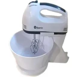 Стаціонарний електричний ручний міксер Domotec з насадками для замішування крутого тіста