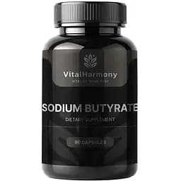 Бутират натрію VitalHarmony Sodium Butyrate, 90 капсул